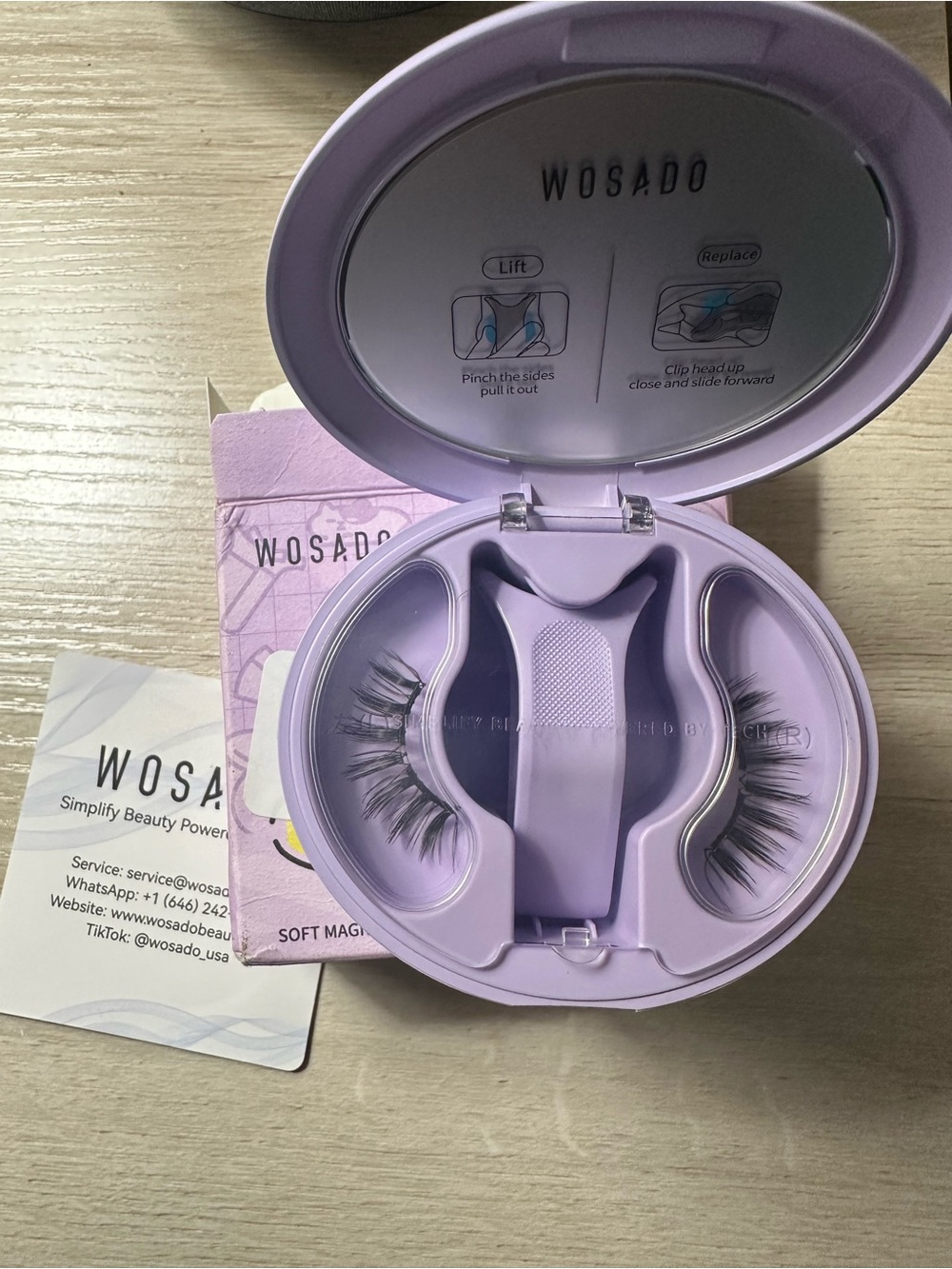 WOSADO Magnetic Eyelashes Set